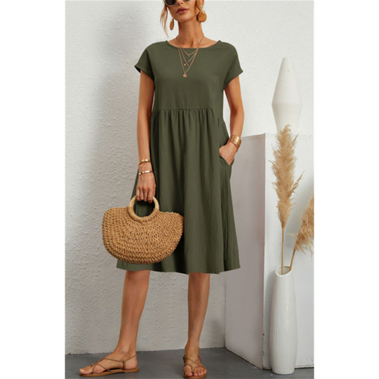 Heidi-Mode | Sommerkleid Midi Basis