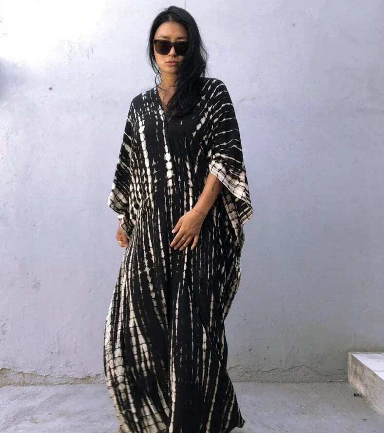 Heidi Lockerer, lässiger Kaftan, Strandkleid