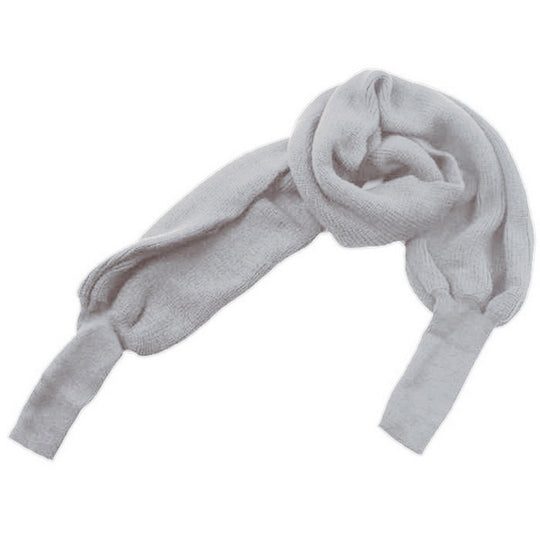 Damen weich gestrickter Schal mit modischem Knoten-Design Heidi-Mode