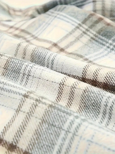 Heidi-Mode | Karierter Reißverschluss-Jacke