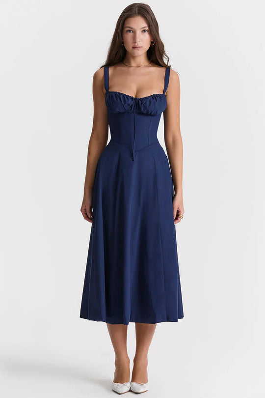 Heidi-Mode | Sonnenlicht Bustier Carmen Druck