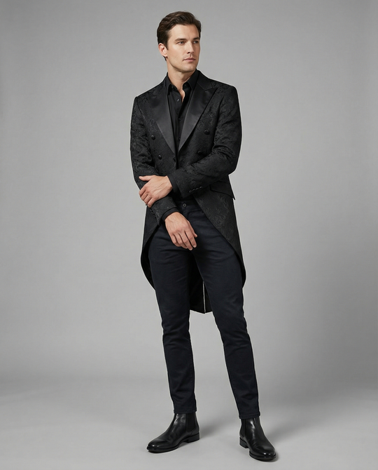 Heidi-Mode - Gothis Schwalbenschwanzmantel für Herren