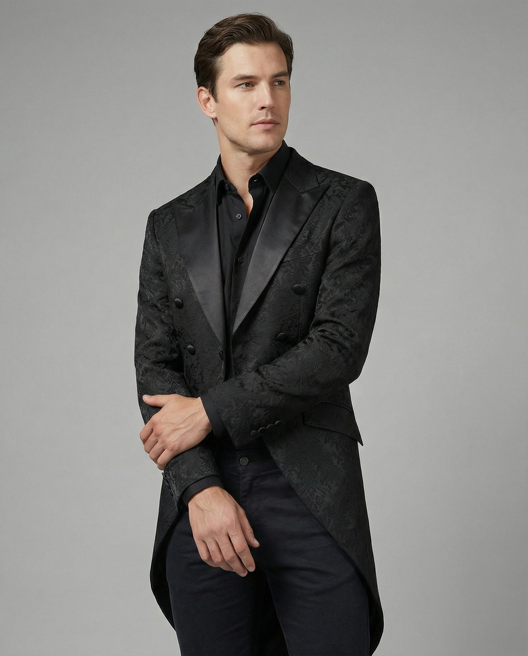 Heidi-Mode - Gothis Schwalbenschwanzmantel für Herren