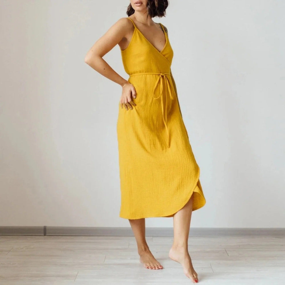 Elegantes Sommerkleid aus