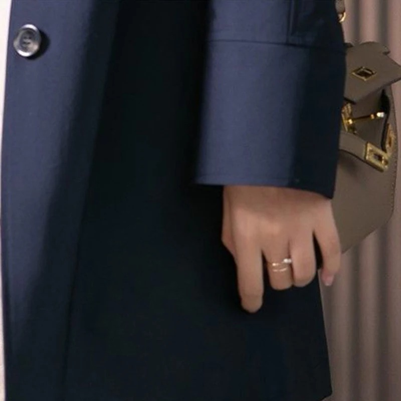 Heidi-Mode | Stylischer Einreihiger Kurzer Trenchcoat für Damen