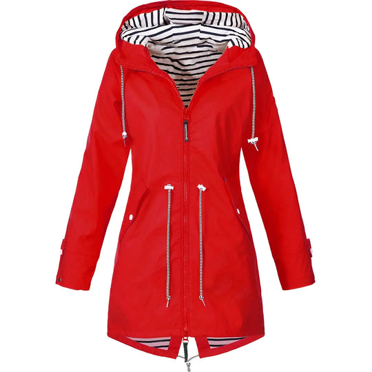 Heidi-Mode | Wasserdicht Winddicht Verstellbare Damenjacke