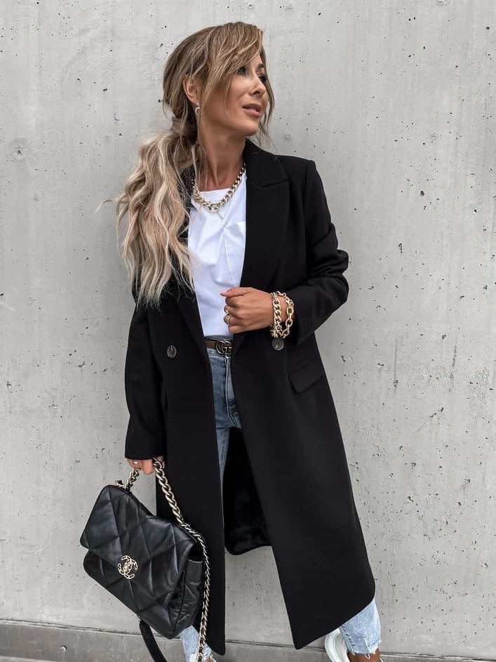 Heidi-Mode | Langes Daunenjacke Eleganter Zeitloser Stil Ideal Für Den Winter