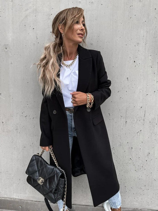 Heidi-Mode | Langes Daunenjacke Eleganter Zeitloser Stil Ideal Für Den Winter