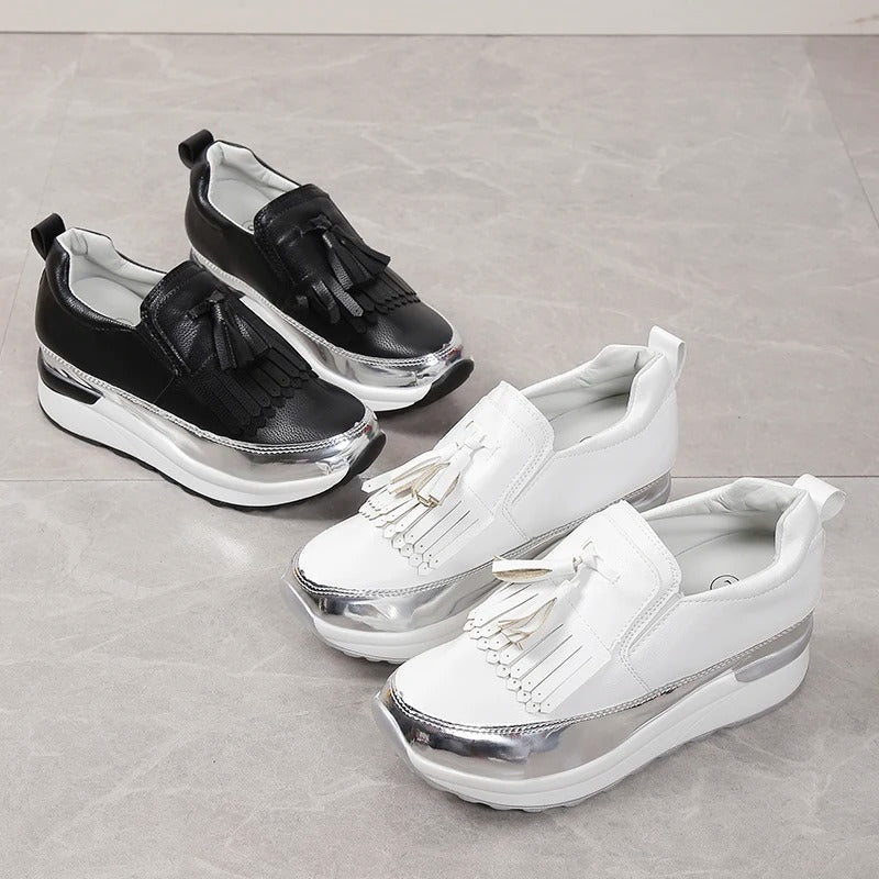 Elegante Und Atmungsaktive Plateauschuhe
