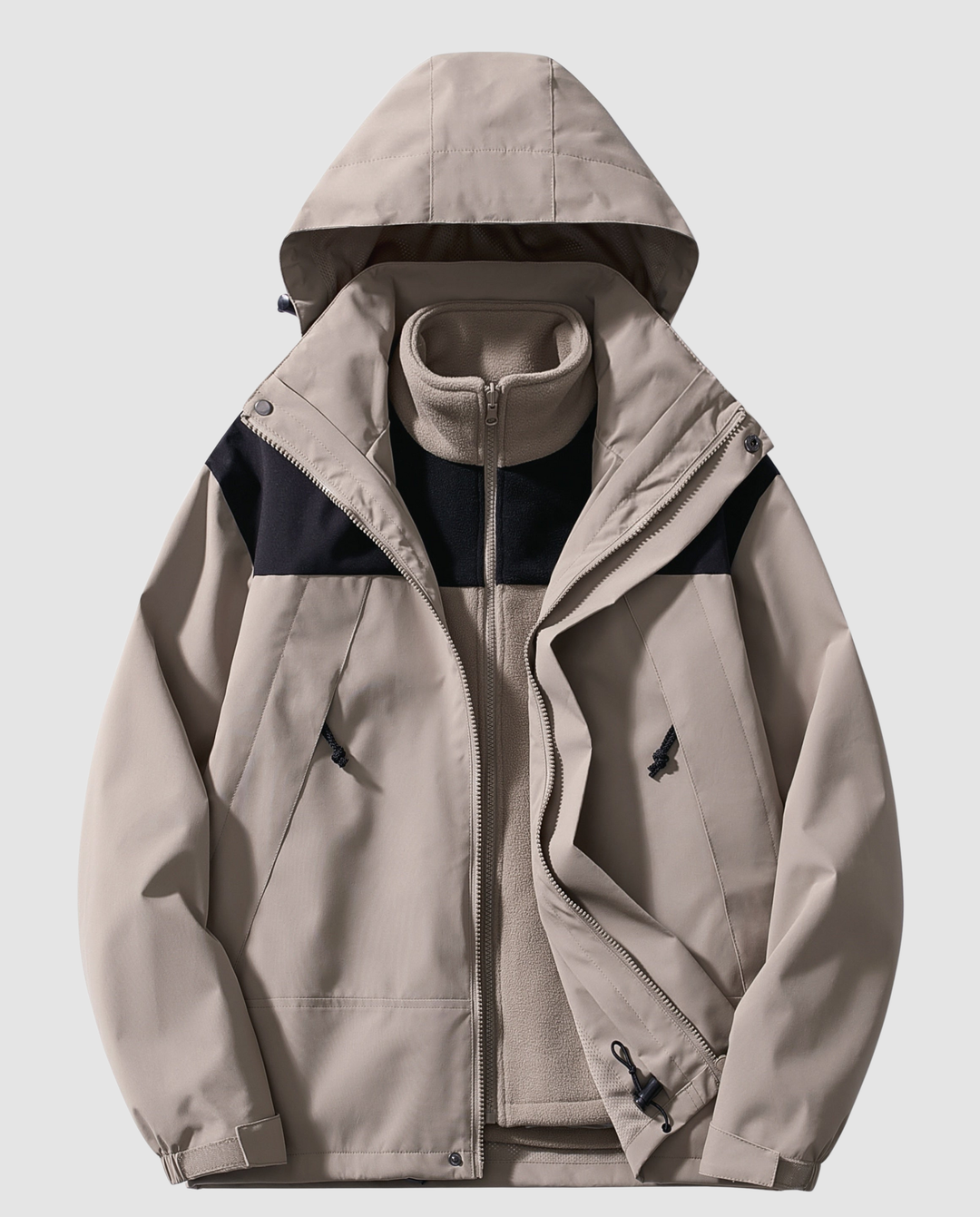 Warme Damen Winterjacke Fleece | Heidi-Mode