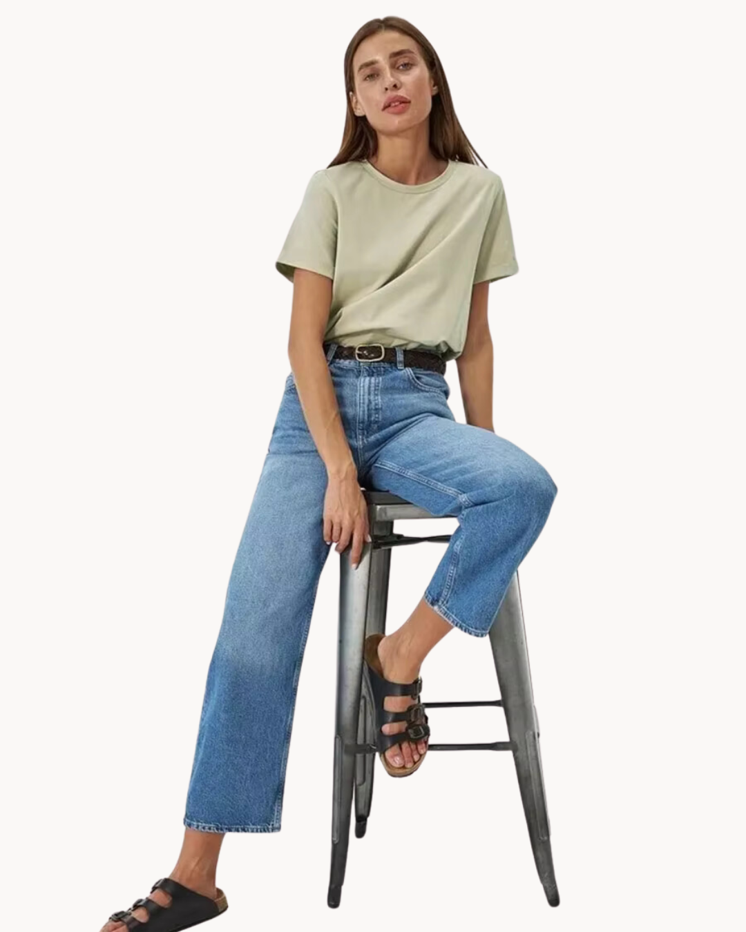 Heidi-Mode | Luxurious Soft Stretch Damen T-Shirt