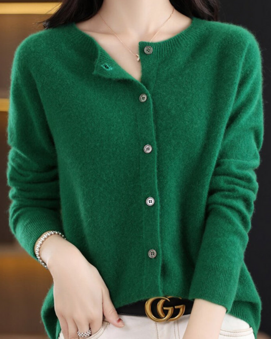Heidi-Mode | Damen Langarm Strickjacke