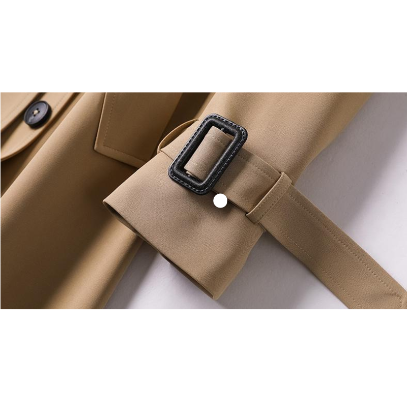 Heidi-Mode | Klassischer Langer Trenchcoat für Frauen Stilvoller Trenchcoat Damen