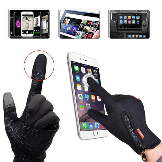 Heidi-Mode - Winddichte Touchscreens Thermohandschuhe, (2er-Pack)