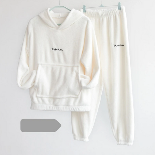 Heidi-Mode | Warmer Bequemer Unisex Trainingsanzug Aus Fleece