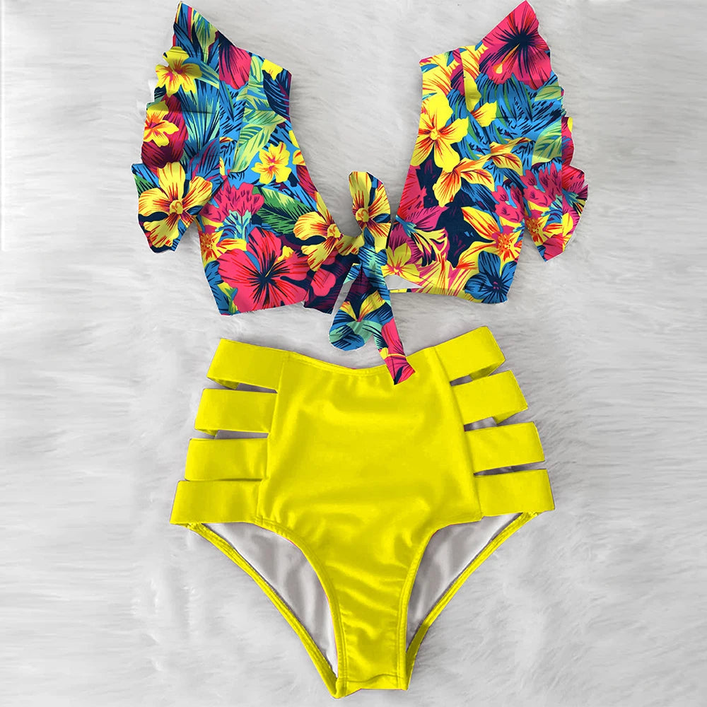 Heidi-Mode | Eline Tropen Bikini Farbenfroh & Sexy