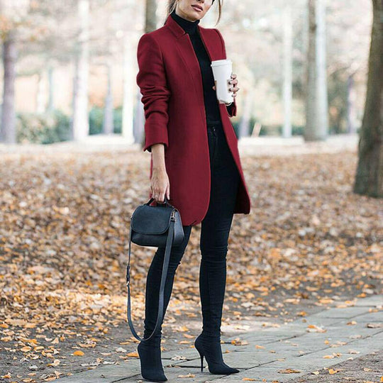 Heidi-Mode | Eleganter kurzer Mantel für Freizeit und Geschäft