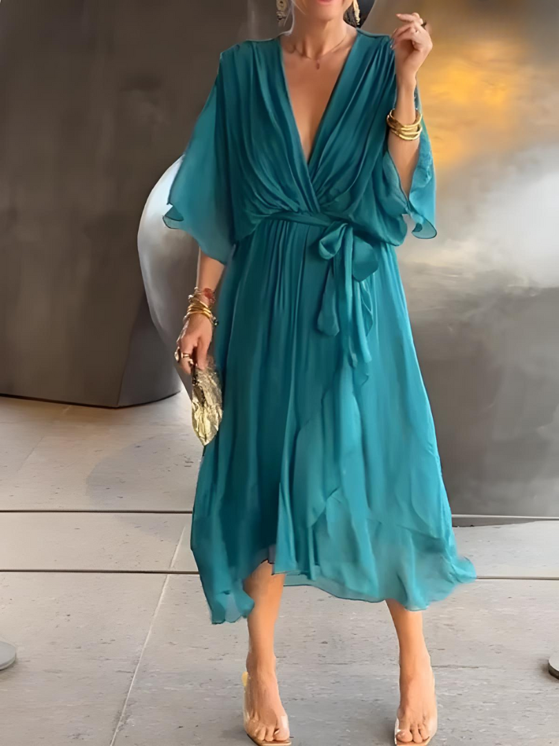 Heidi-Mode | Lange Elegante Sommerkleid