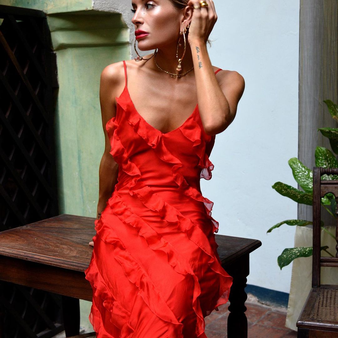 Heidi-Mode | Volantkleid mit Romantischem Touch