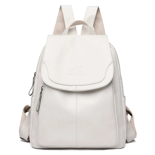 Heidi-Mode | Elegante Leder Rucksack für Stilvolle Frauen