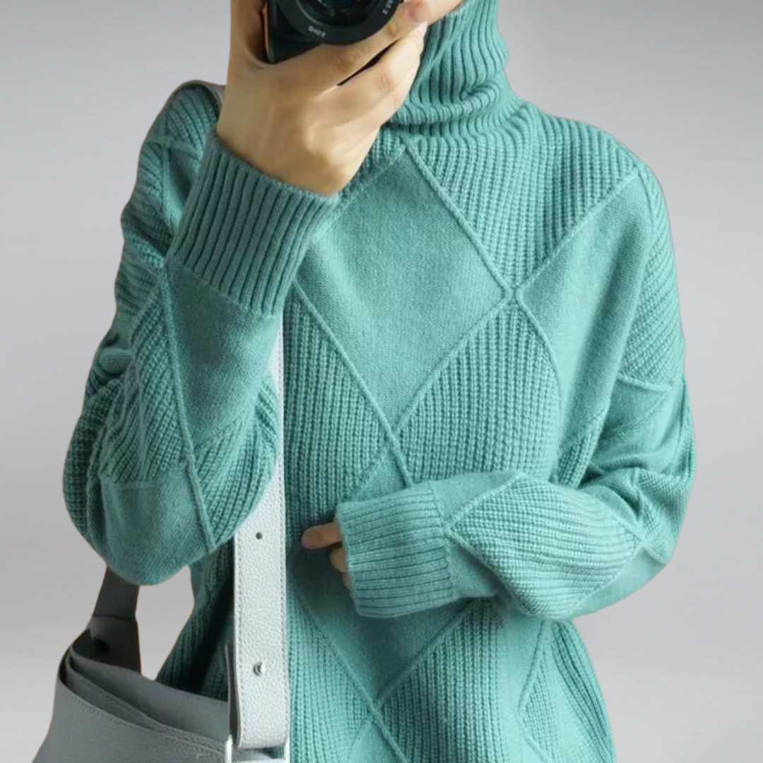 Heidi-Mode | Weicher Kaschmir Rollkragenpullover