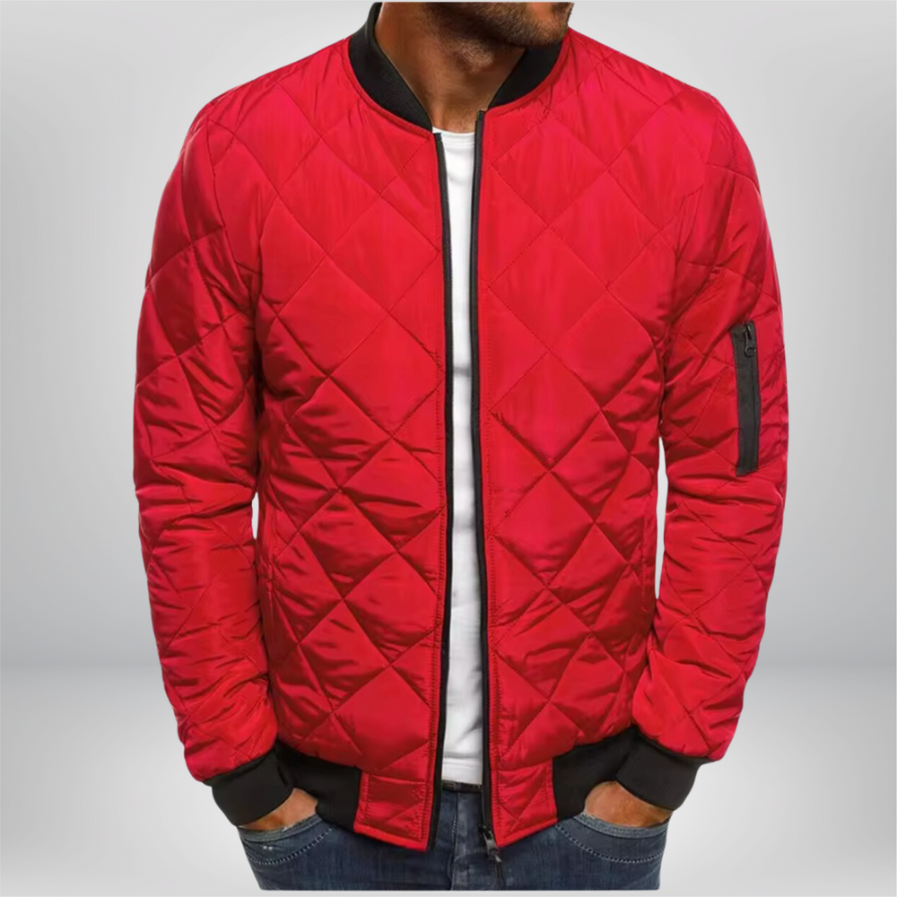 Heidi-Mode | Gequiltete Bomberjacke