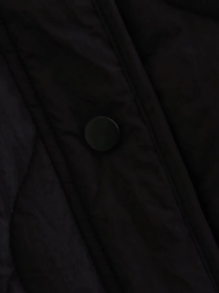 Heidi-Mode | Elegante Langarm-Steppjacke mit Ein-Knopf-Verschluss Ideal für Herbst/Winter