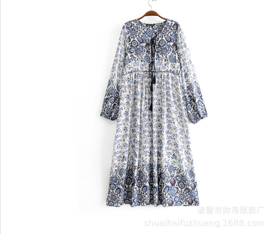Heidi Mode | Kleid mit böhmischem Print