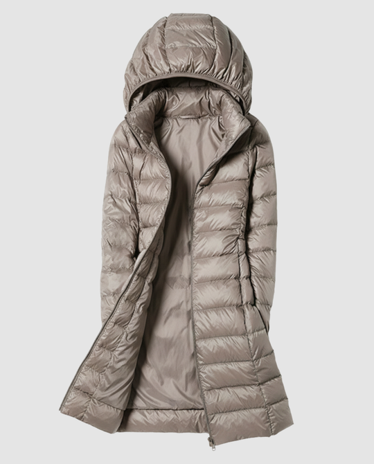 Warme Pelzkragen Damenjacke | Heidi-Mode