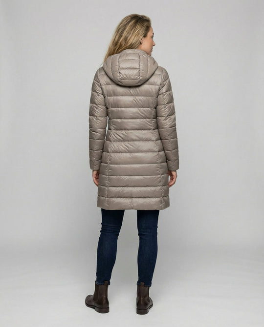 Warme Pelzkragen Damenjacke | Heidi-Mode