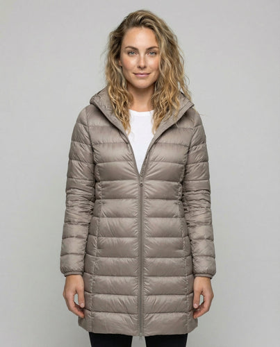 Warme Pelzkragen Damenjacke | Heidi-Mode