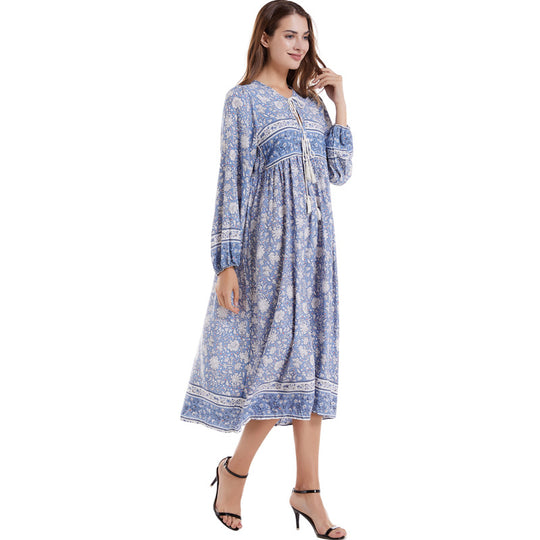 Heidi Mode | Kleid mit böhmischem Print