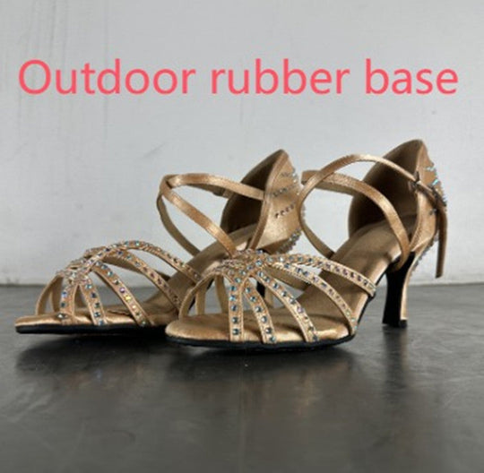 Heidi-Mode | Diamond Latin Tanzschuhe High Heels Tanzschuhe für Frauen