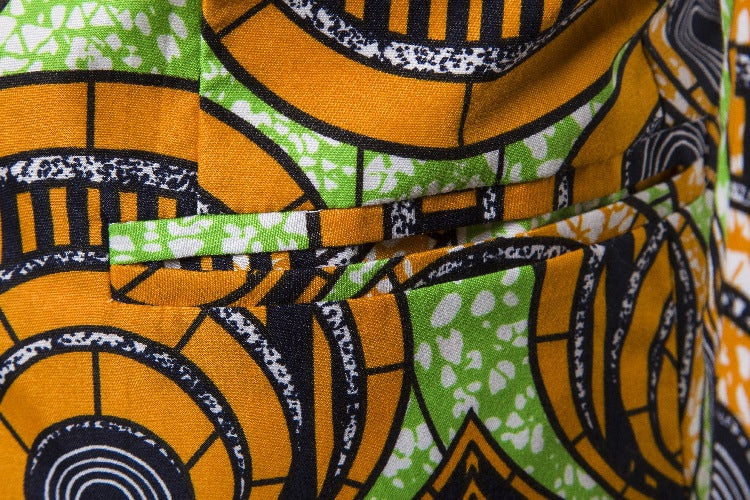 Damen Blazer mit einzigartigem afrikanischem Muster Heidi-Mode