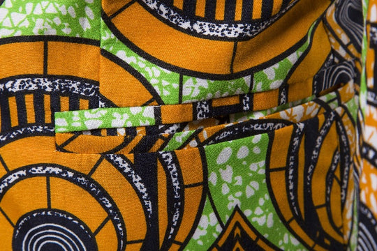 Damen Blazer mit einzigartigem afrikanischem Muster Heidi-Mode