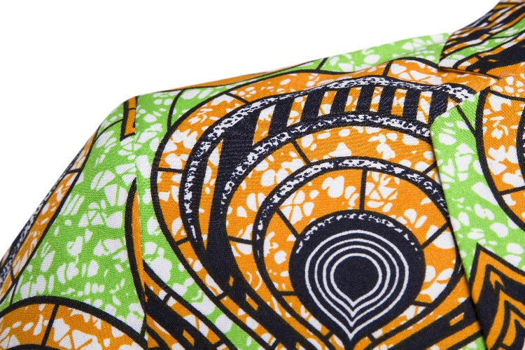 Damen Blazer mit einzigartigem afrikanischem Muster Heidi-Mode