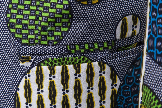 Herren Blazer mit einzigartigem afrikanischen Muster und modernem Schnitt Heidi-Mode