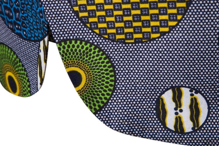 Herren Blazer mit einzigartigem afrikanischen Muster und modernem Schnitt Heidi-Mode