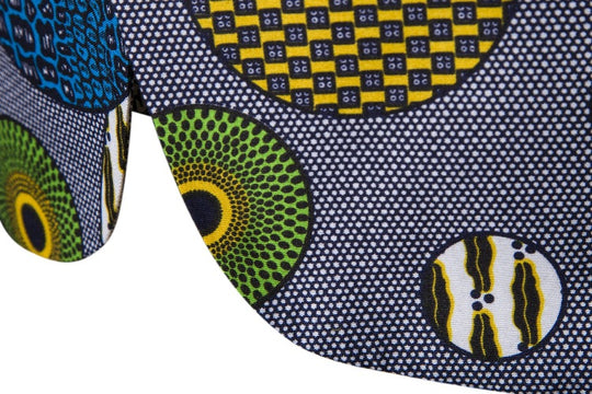 Herren Blazer mit einzigartigem afrikanischen Muster und modernem Schnitt Heidi-Mode