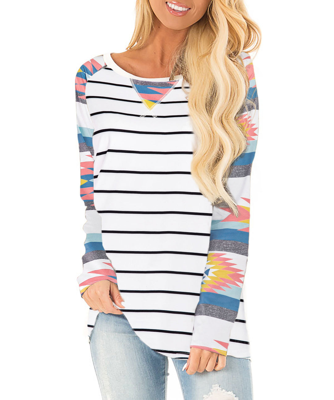 Damen modisches Freizeitshirt Heidi-Mode