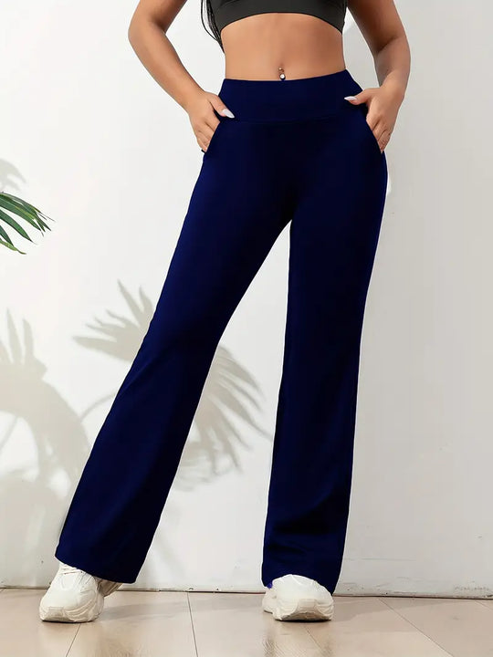 Heidi-Mode | Hoch Geschnittene Yogahose für Damen