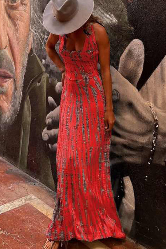 Heidi-Mode | Bunte und Elegante Maxi-Kleid