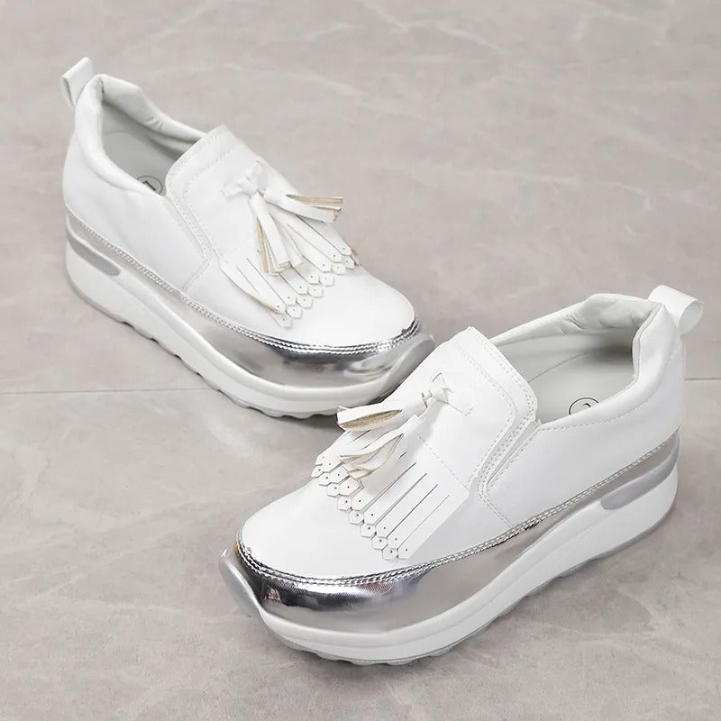 Elegante Und Atmungsaktive Plateauschuhe