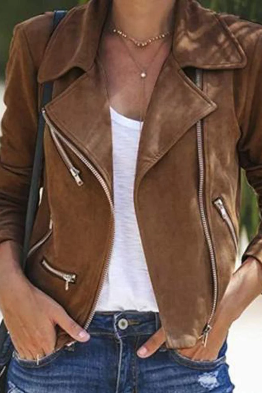 Heidi-Mode | Urban Style Weste Mit Reverskragen, Leichte Jacke Für Den Alltag
