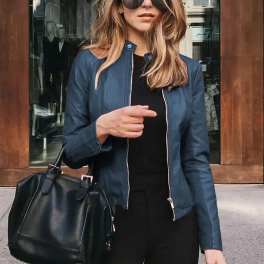 Heidi-Mode | Damen Leder Motorradjacke