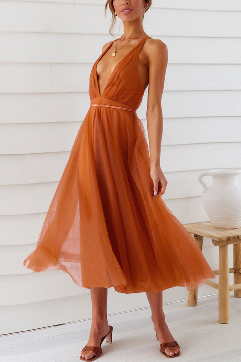 Heidi-Mode | Was Ich An Dir Mag Mesh Midi Kleid