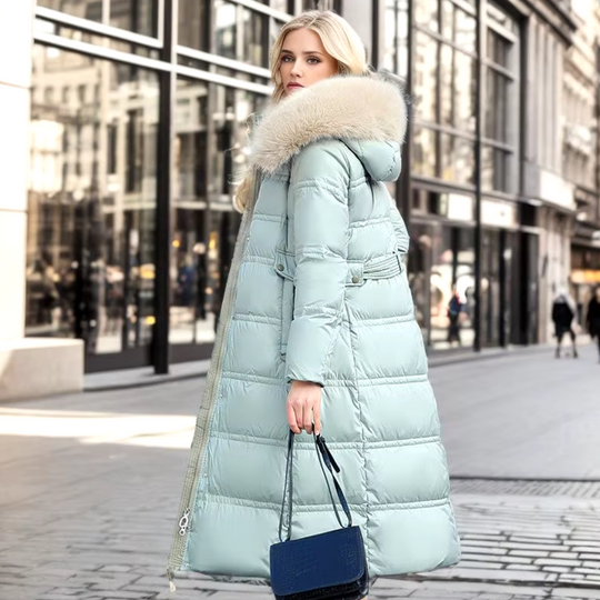 Heidi-Mode | Lange Warme Daunenjacke