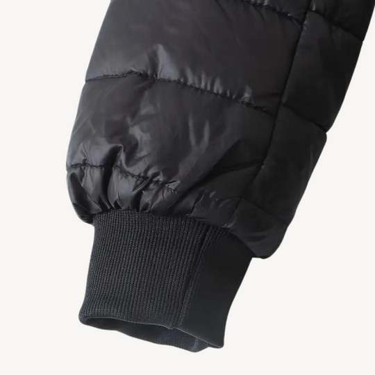 Heidi-Mode | Damen Kunstpelz Futter Gesteppte Kapuzenjacke