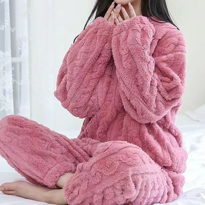 Heidi-Mode | Jacquard Flanell Pyjama Set