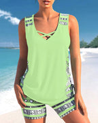 Heidi-Mode | Druck Tankini Set
